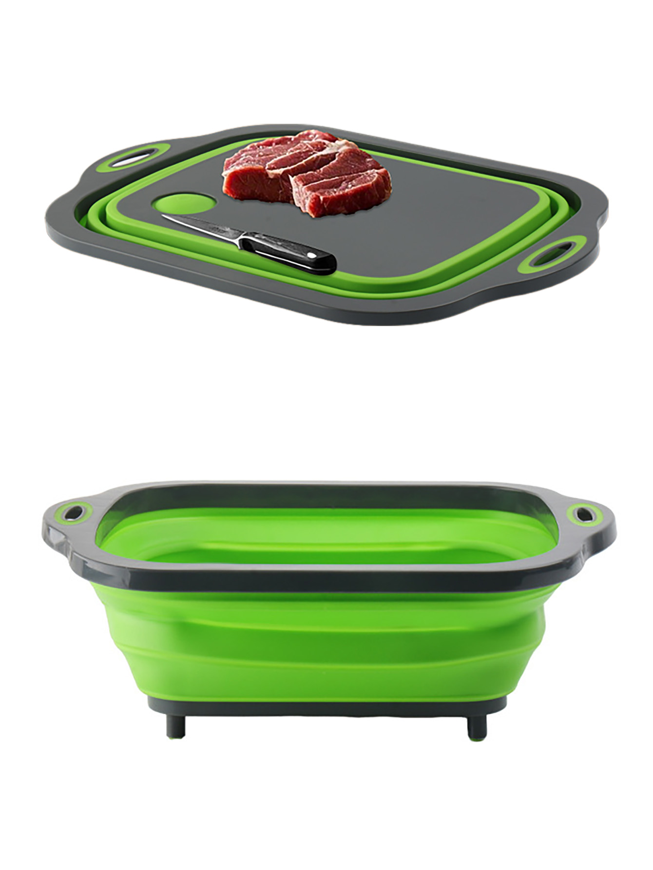 Camp Cutting Board - Składana deska do krojenia, miska na