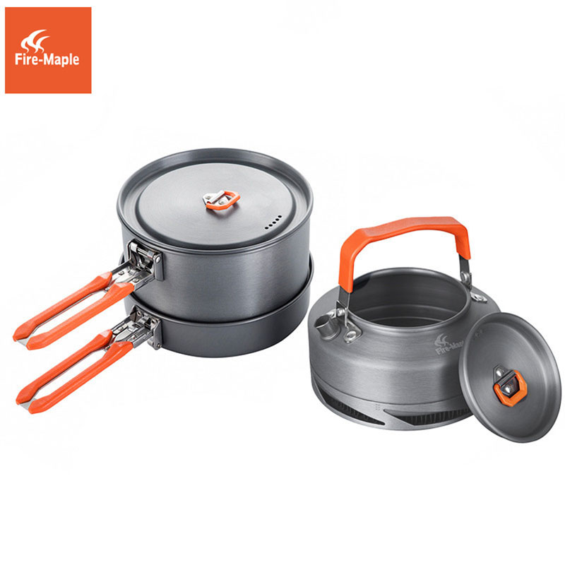 Camping Cooking Dishes - Fire Maple garnków Camping piesze wycieczki
