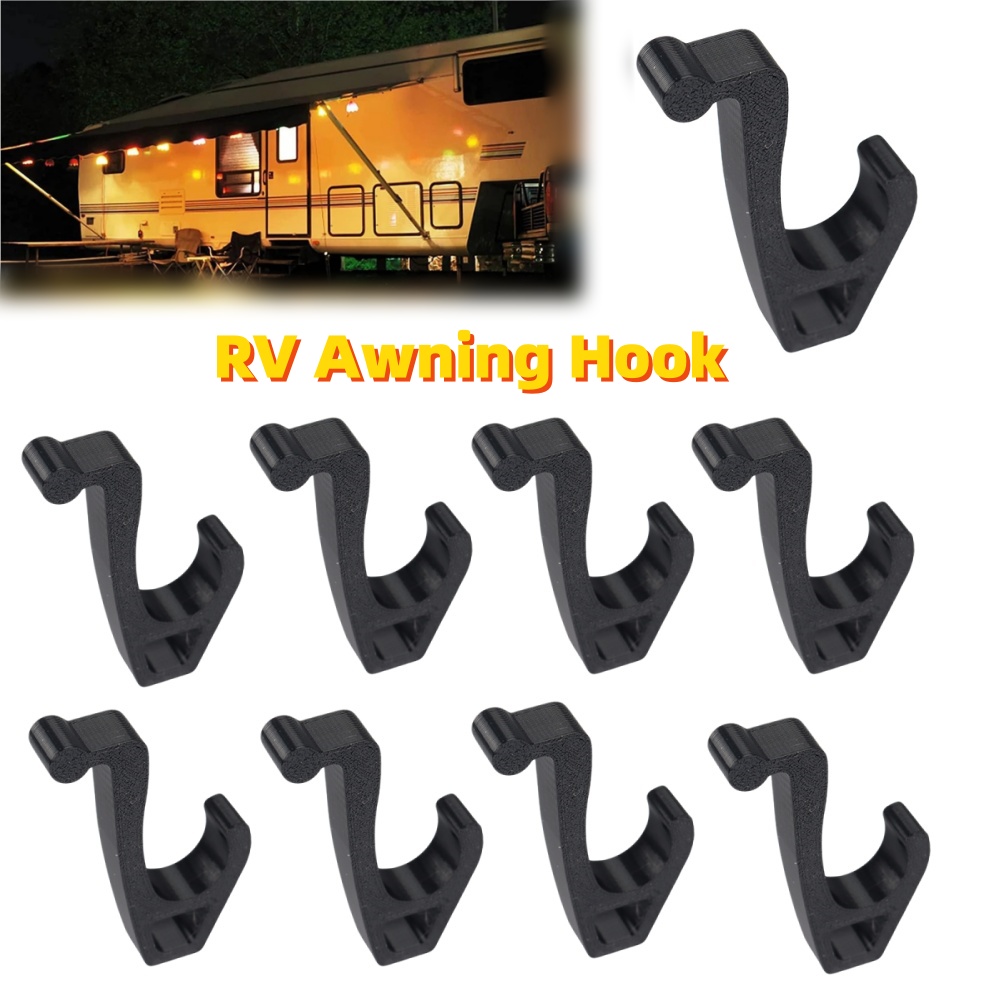 Camping Cooking Hanger - 1/2 szt. Klipsy do mocowania markizy
