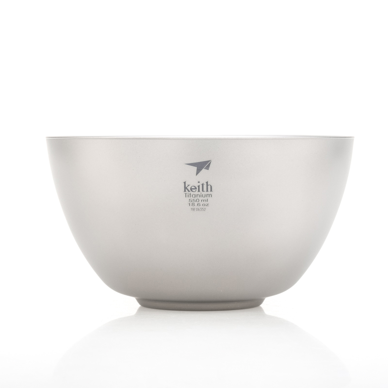 Camping Cooking Dishes - Keith tytanowe miski z podwójną ścianką