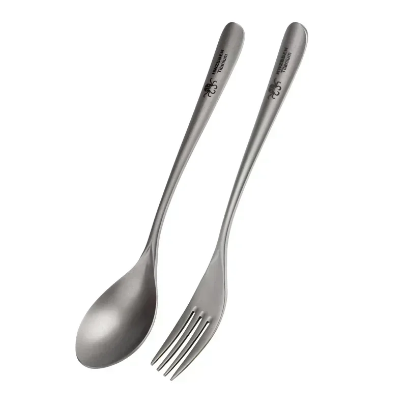 Camping Cooking Cutlery Set - HWZBBEN Tytanowa zastawa stołowa na kemping