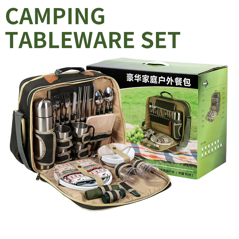Przenośny Luksusowy Zestaw Nac – Camping Cooking Dishes recenzja i cena