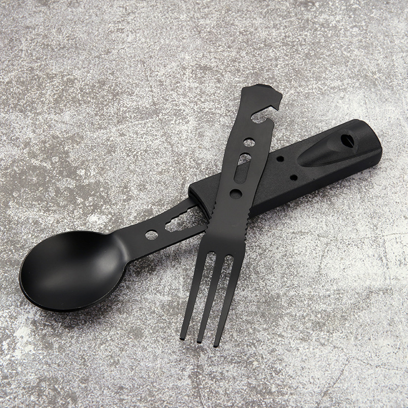 Zestaw sztućców kempingowych z – Camping Cooking Cutlery Set recenzja i cena