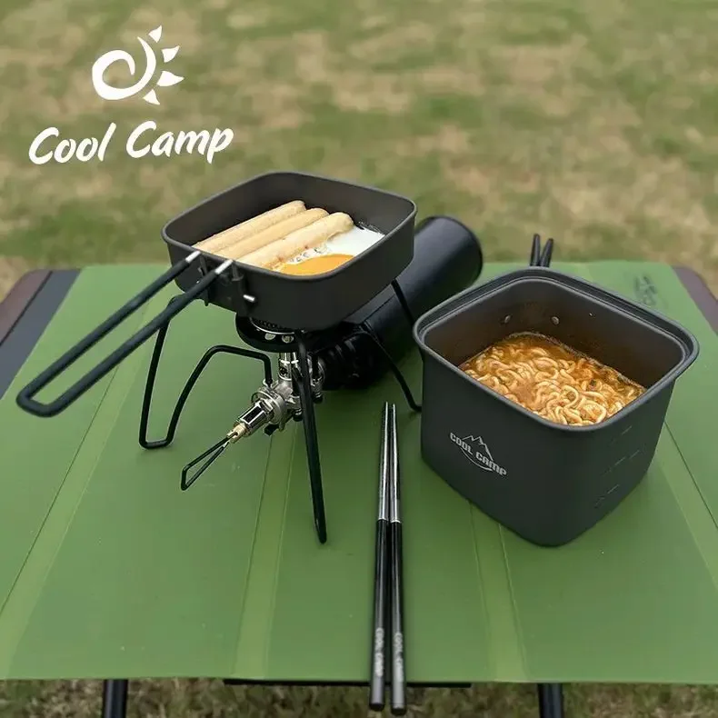 Zestaw naczyń turystycznych: s – Camping Cooking Cutlery Set recenzja i cena