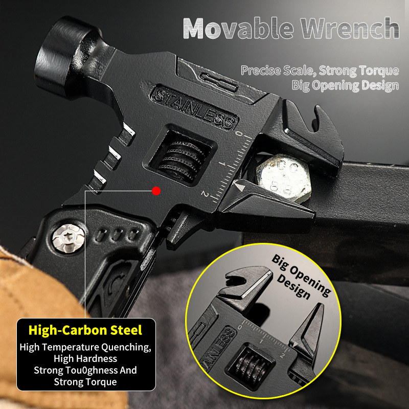 Nowy Wielofunkcyjny Klucz Młot – Camping Cooking Knife recenzja i cena