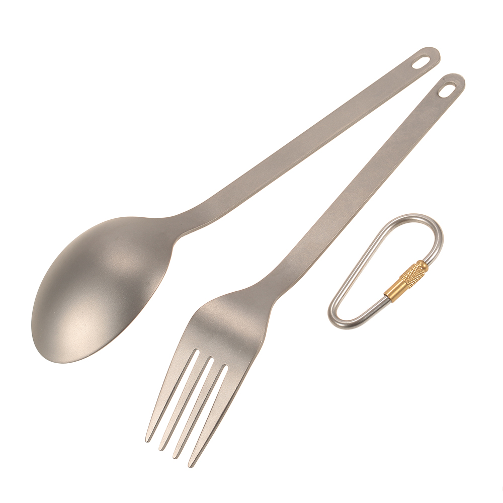 TOMSHOO Tytanowa Zastawa Stoło – Camping Cooking Cutlery Set recenzja i cena