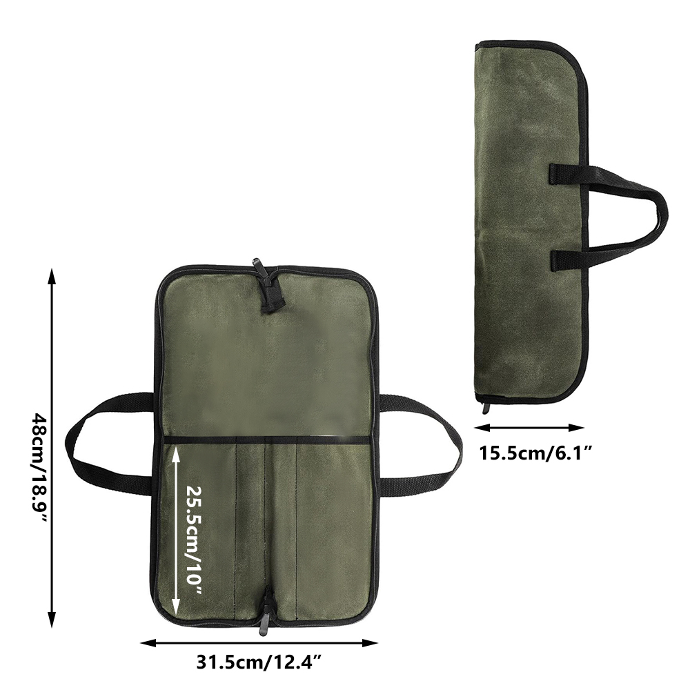 Torba na noże z woskowanego pł – Camping Cooking Knife recenzja i cena