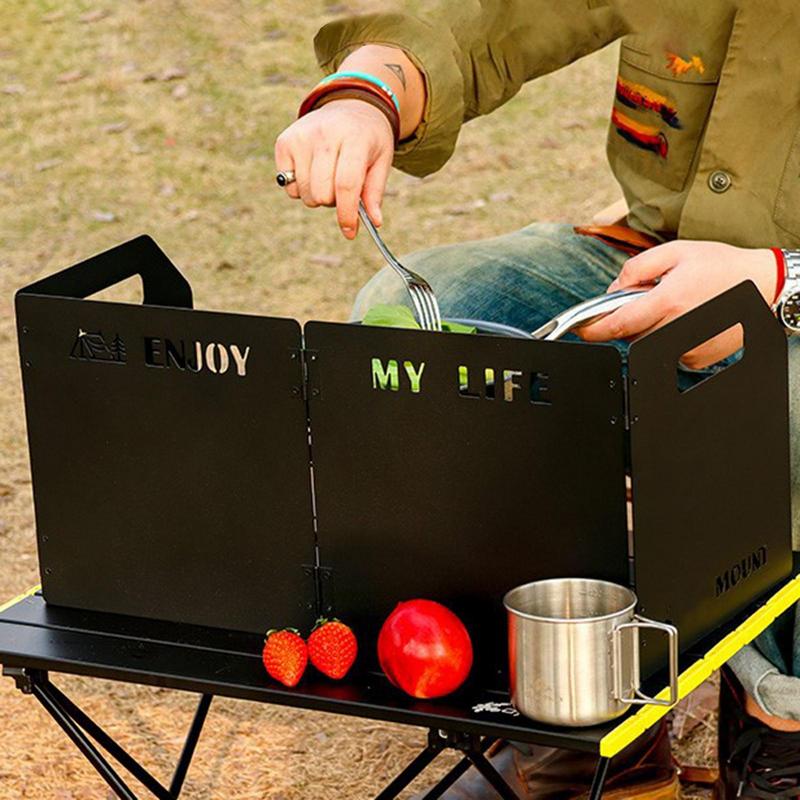 Czterokrotna kuchenka gazowa o – Camping Cooking Windscreen recenzja i cena