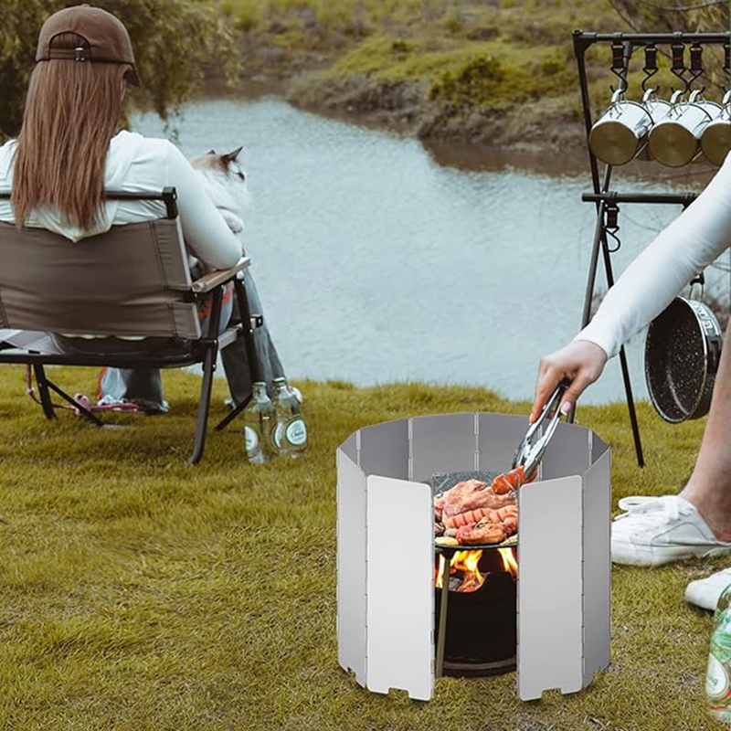 10 Osłon Przeciwwiatrowych do  – Camping Cooking Windscreen recenzja i cena