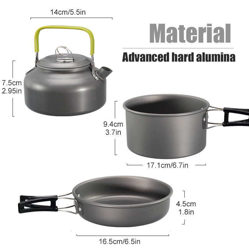 WESTTUNE Zestaw naczyń kemping – Camping Cooking Cup recenzja i cena
