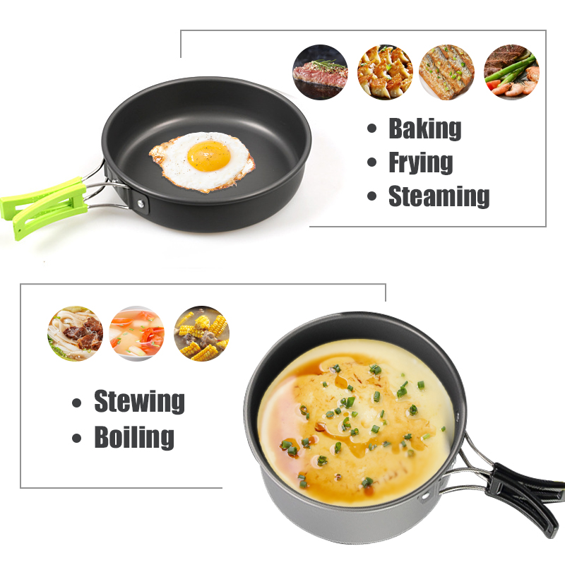 WESTTUNE Zestaw naczyń kemping – Camping Cooking Cup recenzja i cena