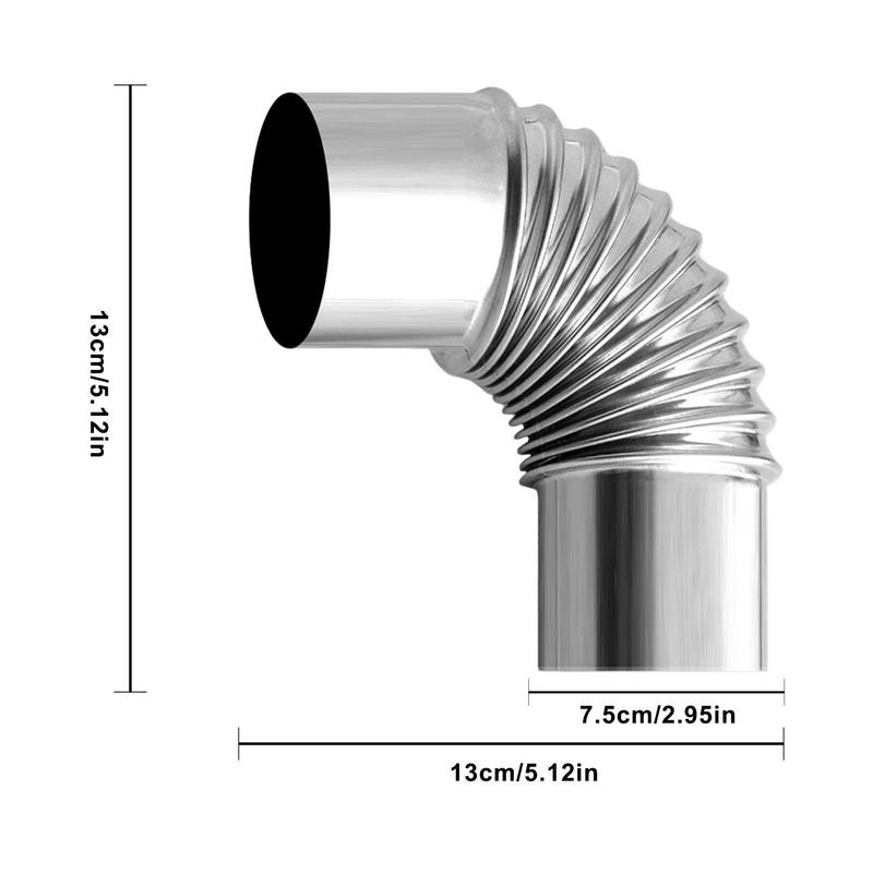 60/75mm Kolanko ze stali nierd – Camping Cooking Equipment Gas recenzja i cena