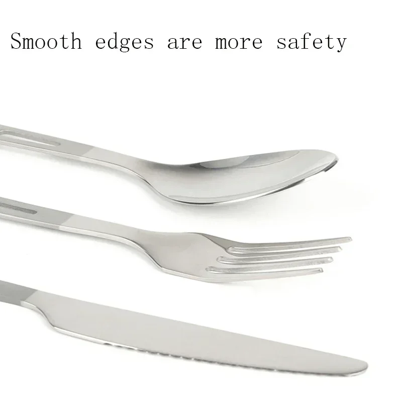 HWZBBEN tytanowy zestaw nóż ły – Camping Cooking Cutlery Set recenzja i cena