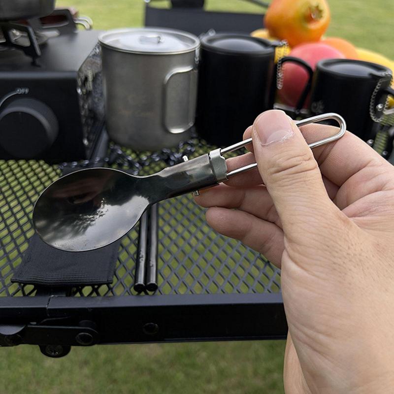 Składane pałeczki z łyżką Podr – Camping Cooking Cutlery Set recenzja i cena