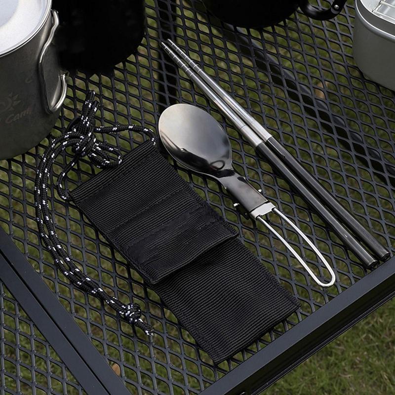 Składane pałeczki z łyżką Podr – Camping Cooking Cutlery Set recenzja i cena