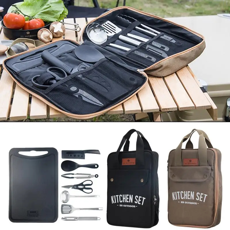 8-częściowy zestaw naczyń kuch – Camping Cooking Windscreen recenzja i cena