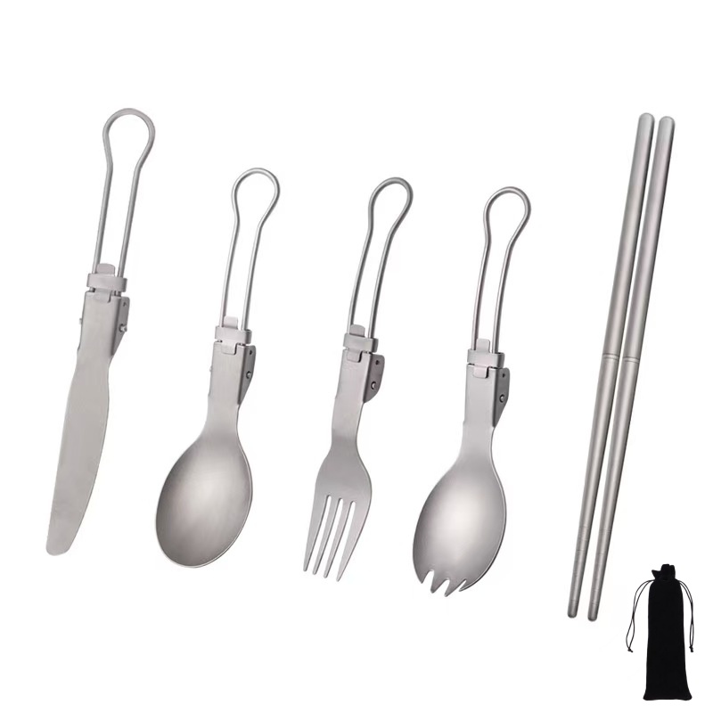 Zestaw składanych przyborów ku – Camping Cooking Cutlery Set recenzja i cena