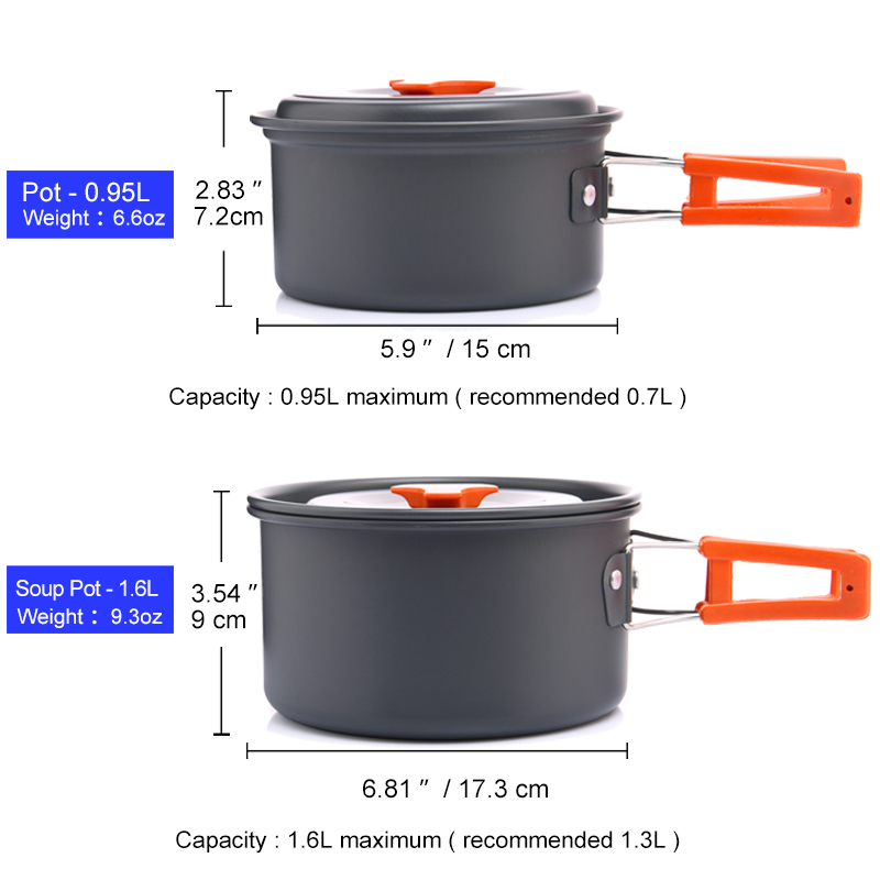 Widesea Camping Outdoor Cookwa – Camping Cooking Cutlery Set recenzja i cena