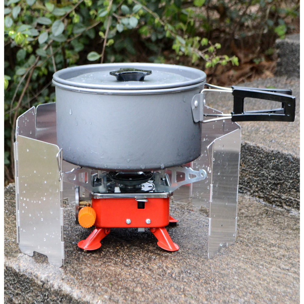 9-płytowa osłona przeciwwiatro – Camping Cooking Windscreen recenzja i cena