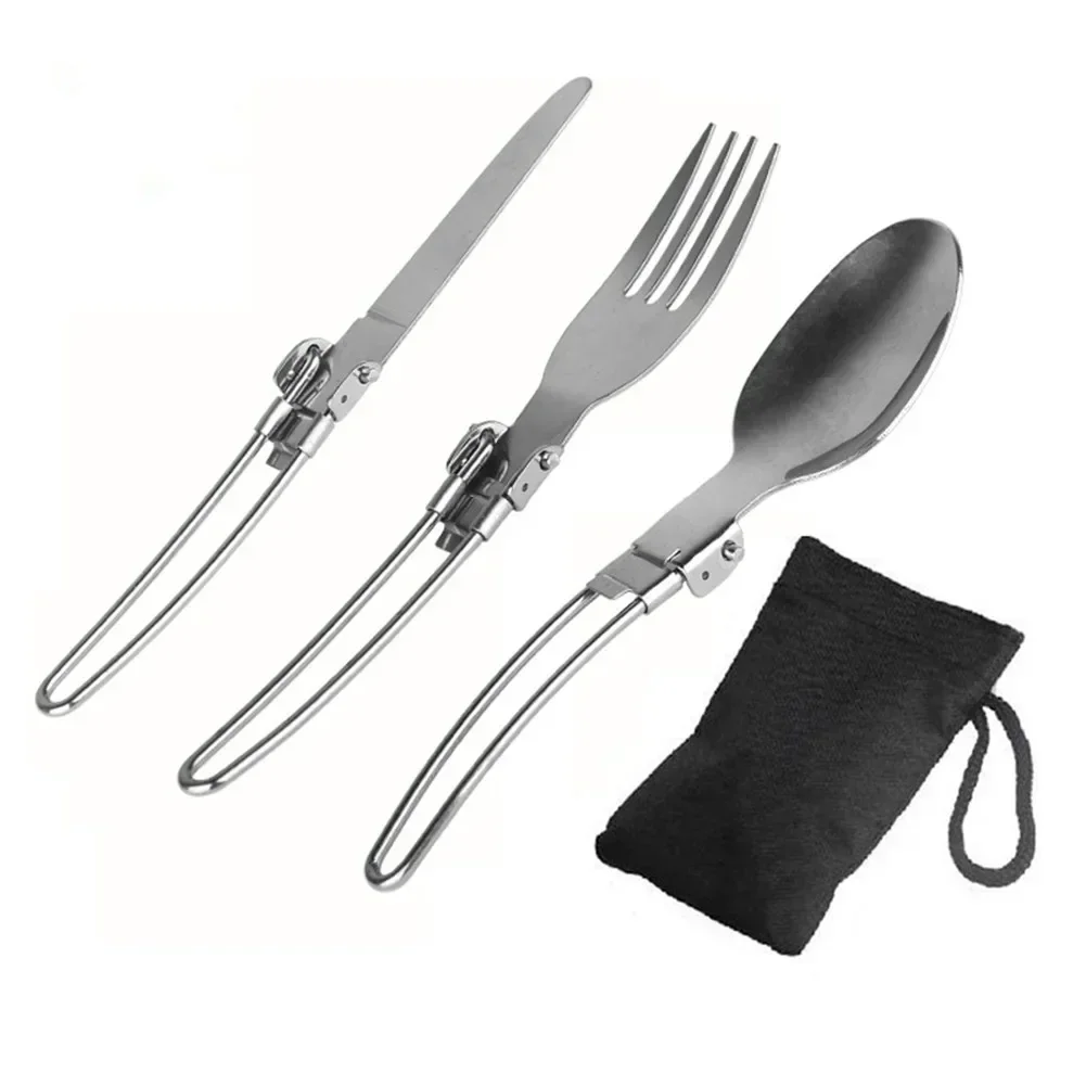 1 Zestaw Składane Sztućce Kemp – Camping Cooking Cutlery Set recenzja i cena