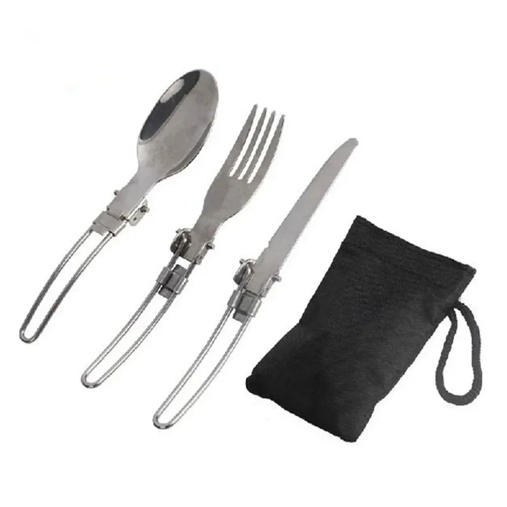 1 Zestaw Składane Sztućce Kemp – Camping Cooking Cutlery Set recenzja i cena