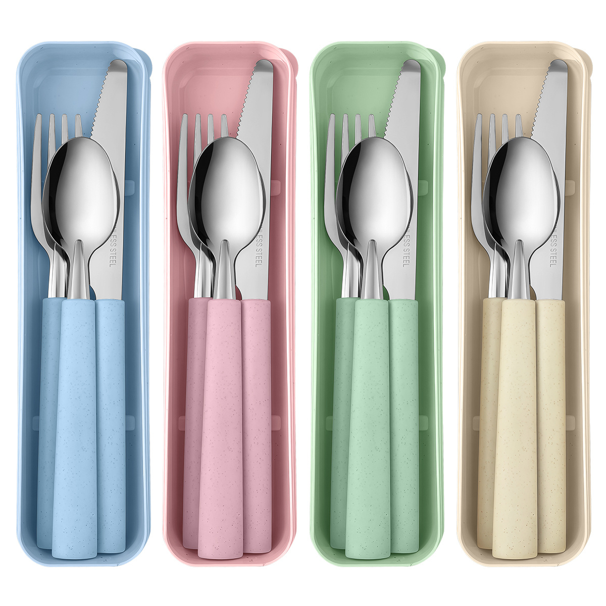 1 zestaw przenośnych sztućców  – Camping Cooking Cutlery Set recenzja i cena