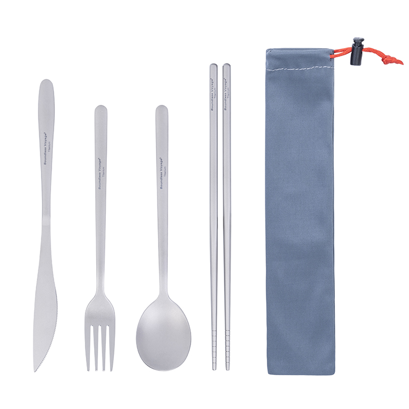 Boundless Voyage Titanium Dinn – Camping Cooking Cutlery Set recenzja i cena