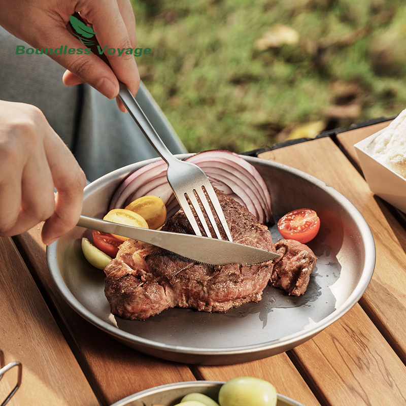 Boundless Voyage Titanium Dinn – Camping Cooking Cutlery Set recenzja i cena