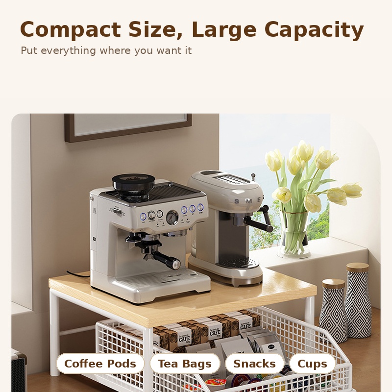 Półka na ekspres do kawy z wys – Pocket Coffee Maker recenzja i cena