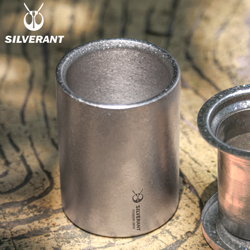 Tytanowy dwupokładowy kubek do – Pocket Coffee Maker recenzja i cena