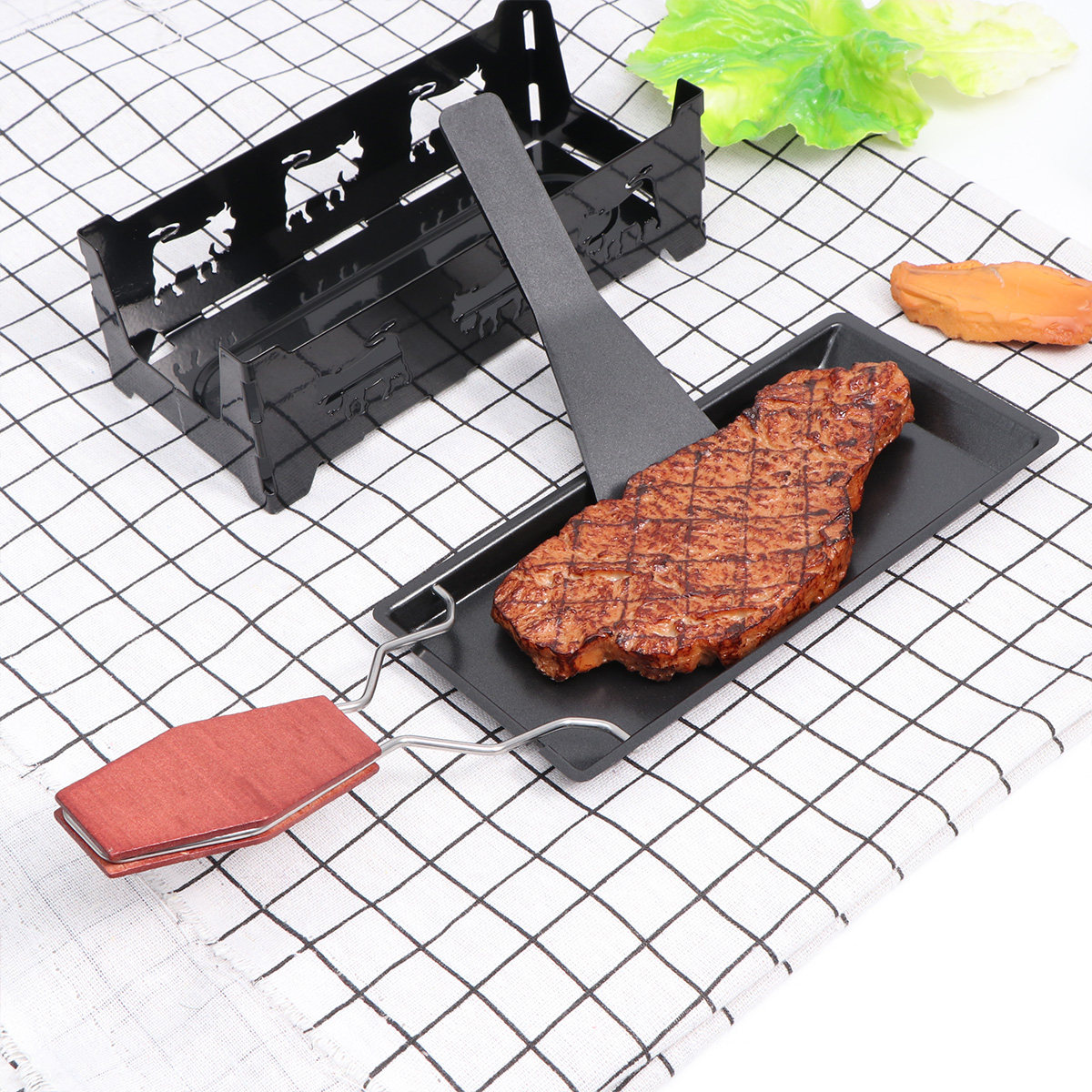 1 zestaw przenośnego mini gril – Camping Cooking Dishes recenzja i cena