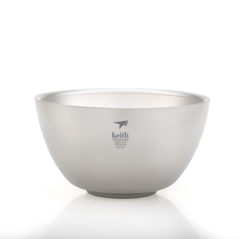 Keith tytanowe miski z podwójn – Camping Cooking Dishes recenzja i cena
