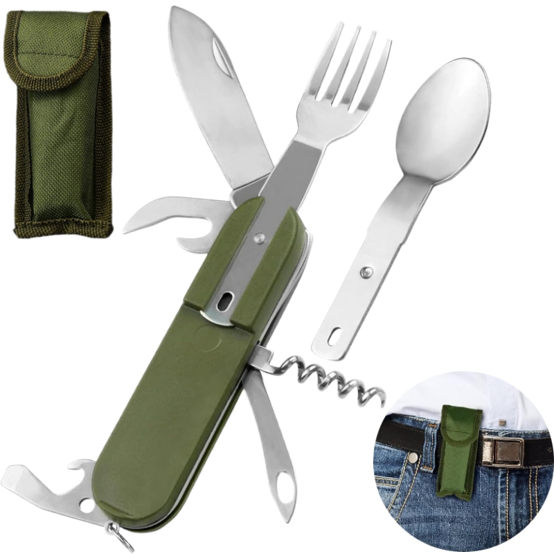7 w 1 Wielofunkcyjny Zestaw Sz – Camping Cooking Knife recenzja i cena