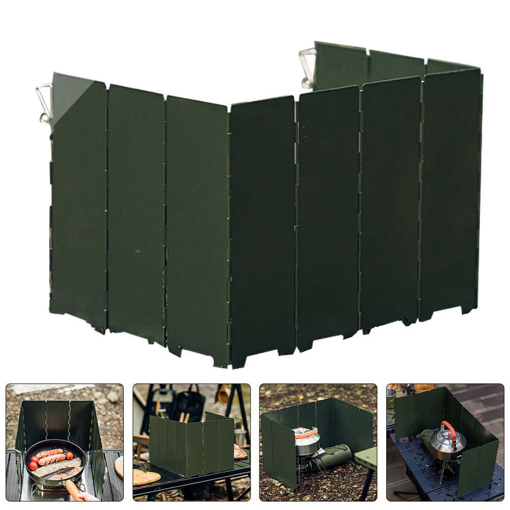 Wytrzymała składana osłona prz – Camping Cooking Windscreen recenzja i cena