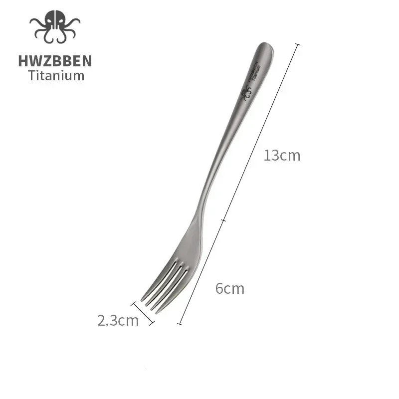 HWZBBEN Tytanowa zastawa stoło – Camping Cooking Cutlery Set recenzja i cena